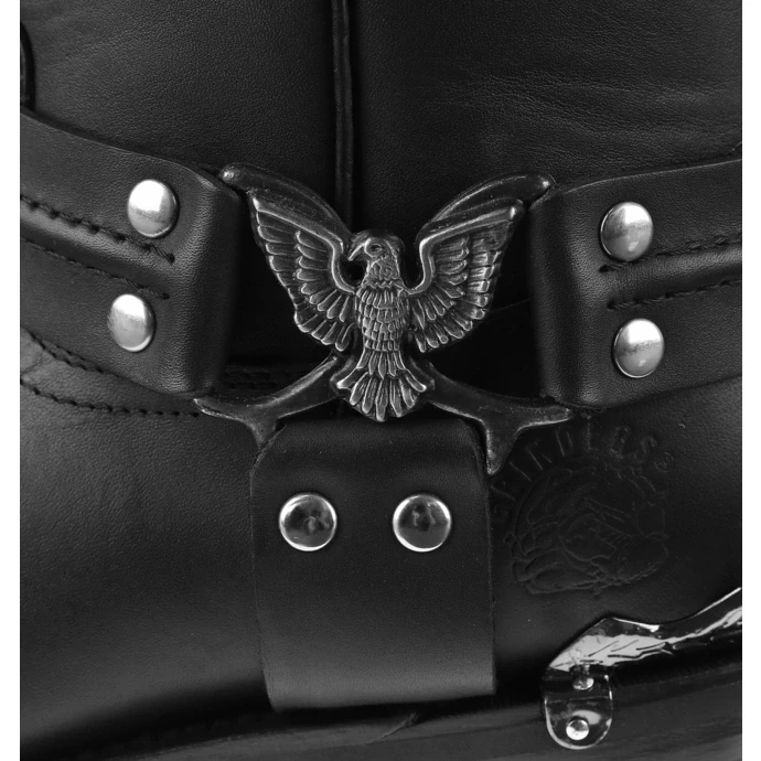 Шкіряні ковбойські чоботи «Rodeo Charm» — чорна натуральна шкіра - Image 7