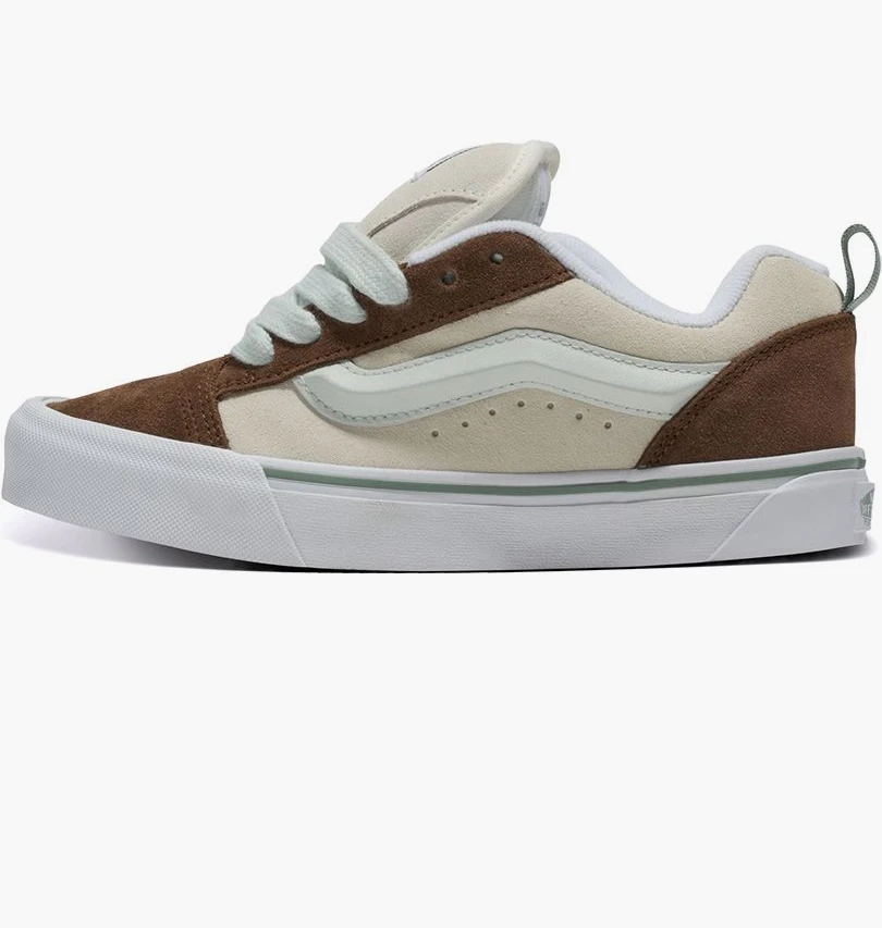 Кеді «Skater Bold» — коричнево-бежеві об’ємні з замші